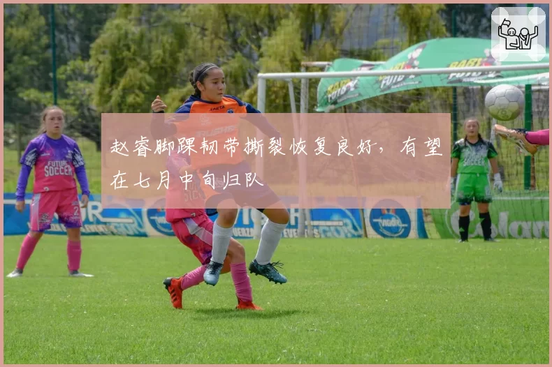 赵睿脚踝韧带撕裂恢复良好,有望在七月中旬归队