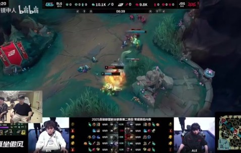 姿态看bin掘墓4-0连送两波被JDG零封：bin哥不是说BLG回来了吗？
